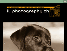 Tablet Screenshot of il-photography.ch